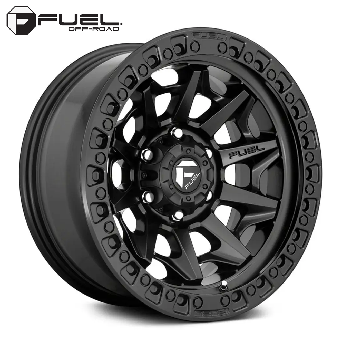 جنوط FUEL لون اسود مطفي بحجم 17" (8.5/6X139.7/14)